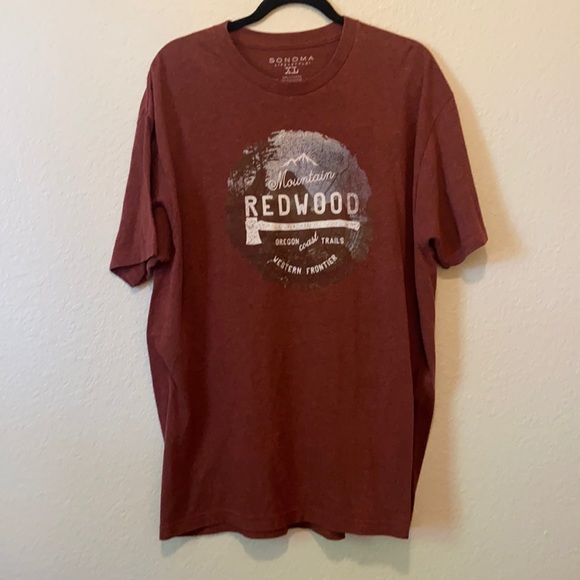 Red Graphic Tee - Picture 1 of 3